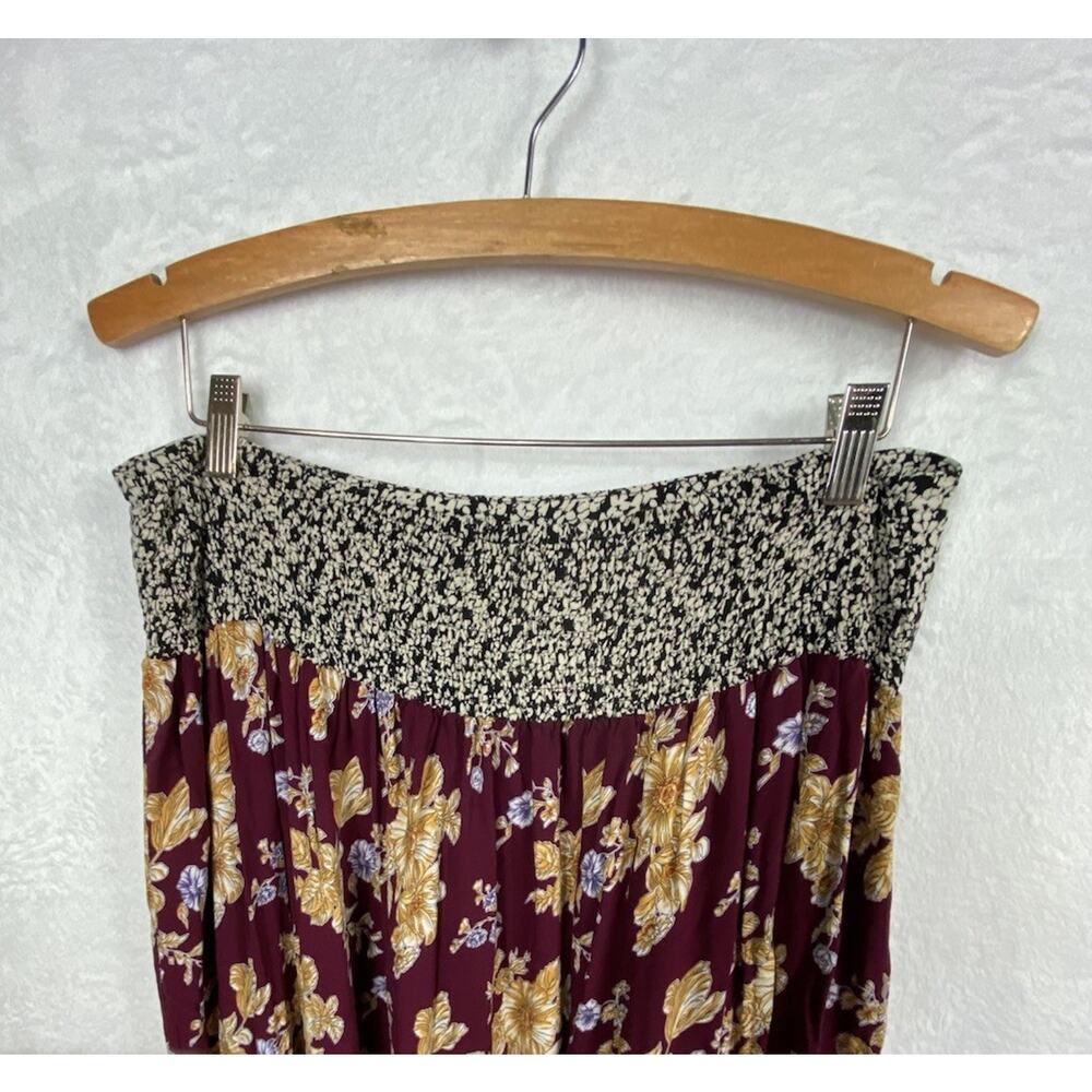 Natural Life Long Skirt Multiple Tiered Prints Women’s XL Elastic Waist - Picture 10 of 11